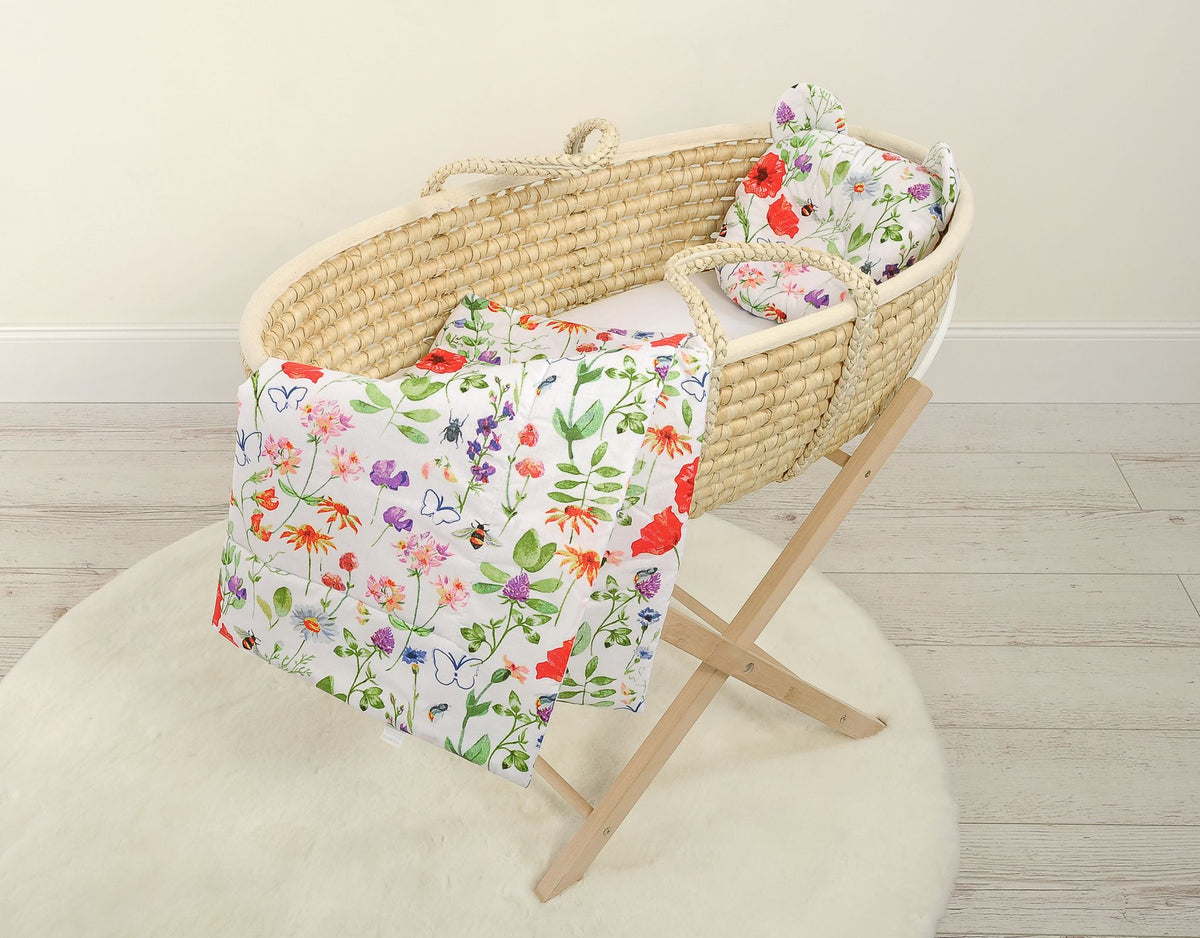 Vauvan Peitto Ja Tyyny - Puuvilla - Teddy Bear - Meadow
