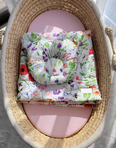 Vauvan Peitto Ja Tyyny - Puuvilla - Teddy Bear - Meadow