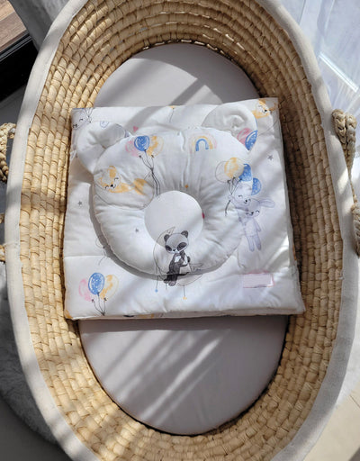 Vauvan Peitto Ja Tyyny - Puuvilla - Teddy Bear - Balloons