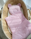 Moseskorin Peito Ja Tyyny - Teddy Bear - Pink