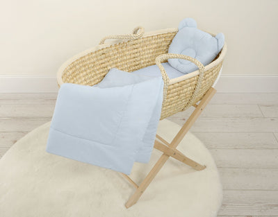 Moseskorin Peito Ja Tyyny - Teddy Bear - Blue