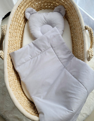 Moseskorin Peito Ja Tyyny - Teddy Bear - Gray