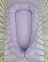 My Sweet Baby - My Sweet Baby Premium Cocoon kaksipuolinen vauvanpesä vauvoille - lila