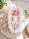 My Sweet Baby - Premium kaksipuolinen vauvan pesäkokooni vastasyntyneille My Sweet Baby Little Swans