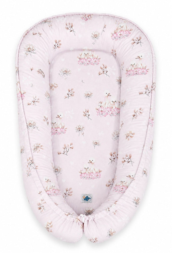 My Sweet Baby - Premium kaksipuolinen vauvan pesäkokooni vastasyntyneille My Sweet Baby Little Swans