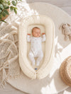 My Sweet Baby - My Sweet Baby Premium kaksipuolinen vauvan pesä Cocoon - kerma