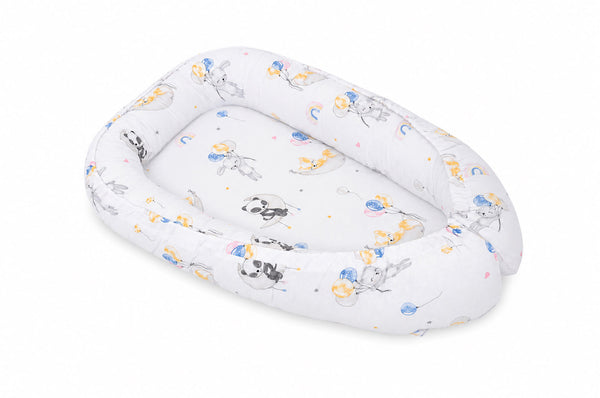 My Sweet Baby - Kaksipuolinen Premium Cocoon -vauvanpesä vauvoille My Sweet Baby Balloons
