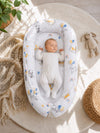 My Sweet Baby - Kaksipuolinen Premium Cocoon -vauvanpesä vauvoille My Sweet Baby Balloons
