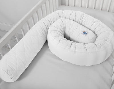 2-in-1 - Unipesä ja reunapehmuste - white