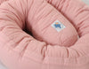 2-in-1 - Unipesä ja reunapehmuste - pastel pink