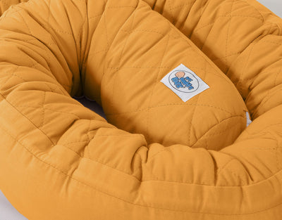 2-in-1 - Unipesä ja reunapehmuste - honey yellow