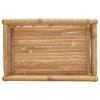 Kokoontaitettava tarjotinpöytä 60x40x68 cm bambu