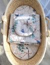 Vauvan Peitto Ja Tyyny - Puuvilla - Teddy Bear - Blue Birds