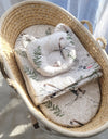 Vauvan Peitto Ja Tyyny - Puuvilla - Teddy Bear - Brown Birds