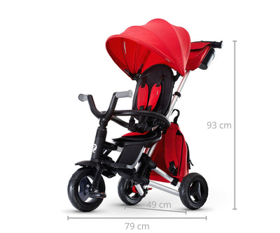 Kolmipyörä Lasten - Nova+ Air Red - Vuodevaatteet.fi
