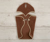 Super Hobby Horse - Hobby Horse A4 ja A5 setti: fleecepeitto + korvalaput - ruskea