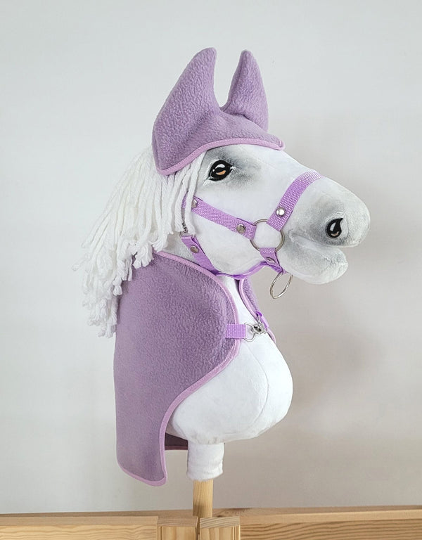 Super Hobby Horse - Hobby Horse A4 ja A5 fleecehuopa ja korvaläpät - liila