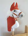 Super Hobby Horse - Hobby Horse A4 ja A5 fleeceviltin ja korvalappujen setti - inkivääri