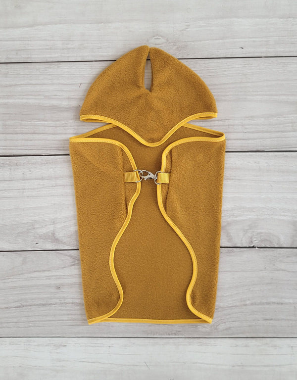 Super Hobby Horse - Hobby Horse A4 ja A5 -setti: fleecehuopa + korvalaput - hunajankeltainen