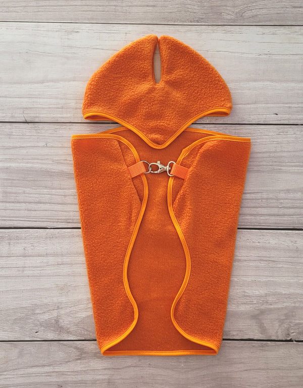 Super Hobby Horse - Hobby Horse A4 ja A5 setti: fleecehuopa + korvalaput - oranssi