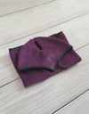 Super Hobby Horse - Hobby Horse A4 ja A5 setti: fleecehuopa + korvahuppu - luumu