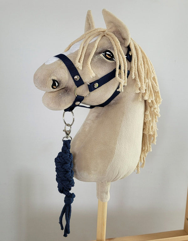 Super Hobby Horse - Hobby Horse -riimunnaru kaksinkertaisesta nyöristä tummansininen