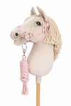 Super Hobby Horse - Hobby Horse -riimu A3 + narusta tehty riimunnaru, puuteriroosa