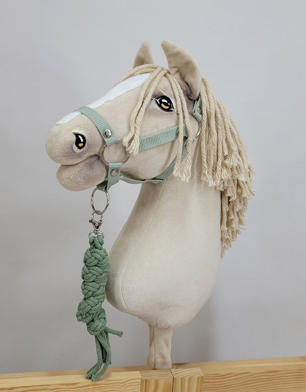 Super Hobby Horse - Hobby Horse talutusköysi kaksoisnyöristä, salvia