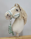 Super Hobby Horse - Hobby Horse -riimunnaru kaksinkertaisesta nyöristä valkoinen-salvia
