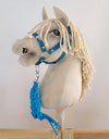 Super Hobby Horse - Hobby Horse A3 riimusetti ja naru, turkoosi
