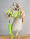 Super Hobby Horse - Hobby Horse -riimunnaru kaksinkertaisesta nyöristä neonvihreä