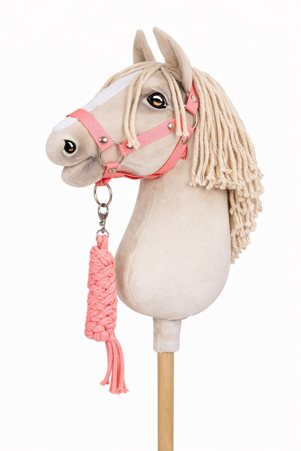 Super Hobby Horse - Hobby Horse riimusetti A3 + naru neonpinkki köysi