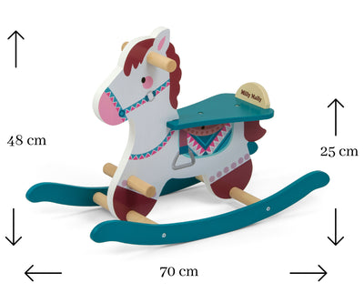 Muovinen Keinulauta, Pituus 18 cm, Sininen
