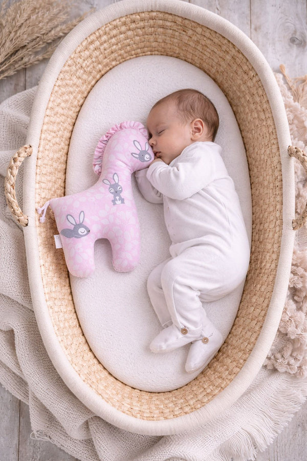 My Sweet Baby - Lucky Horse pehmeä ensipehmolelu Vaaleanpunaiset puput