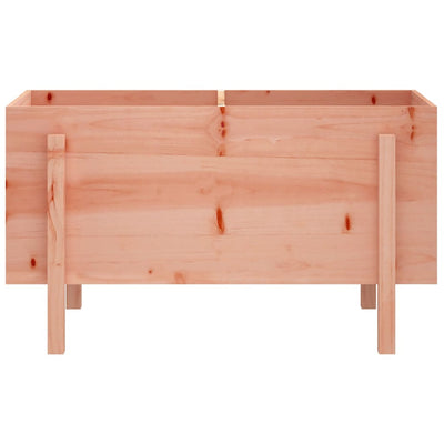 Korotettu kukkalaatikko 101x50x57 cm täysi douglaskuusi - Vuodevaatteet