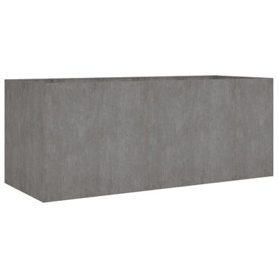 Korotettu kukkalaatikko 200x80x80 cm Corten teräs - Vuodevaatteet