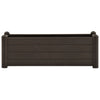 Korotettu kukkalaatikko PP mokka 100x43x35 cm - Vuodevaatteet