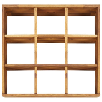 Korotettu yrttikukkalaatikko täysi akasiapuu 60x60x15 cm - Vuodevaatteet