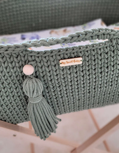 Moseskori - Puuvilla - Pistachio