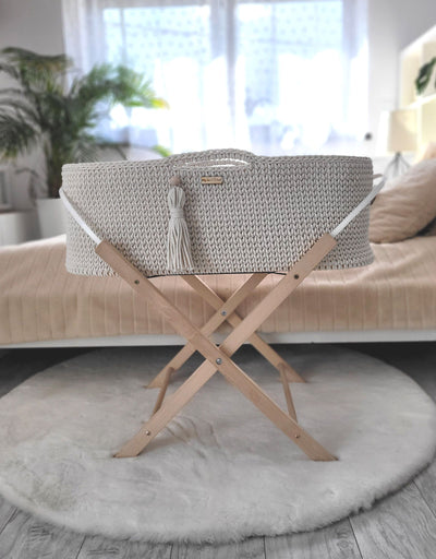 Moseskori - Puuvilla - Cream