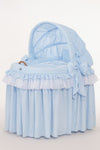 My Sweet Baby - Moose Basket/Wicker kuomukehto - Little Prince sininen