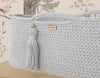 Moseskori Jalustalla - Puuvilla - Light Gray