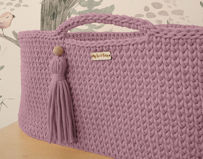 Moseskori Jalustalla - Puuvilla - Lavender