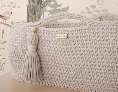 Moseskori - Puuvilla - Light Beige