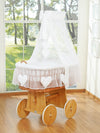 My Sweet Baby - Amelie korikehto verhoilla - luonnollinen + valkoinen vuodevaatteet