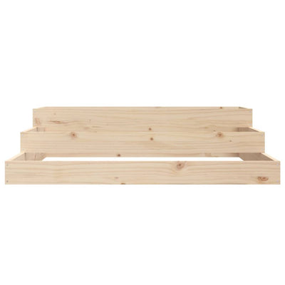 Kukkalaatikko 107x107x27 cm täysi mänty - Vuodevaatteet