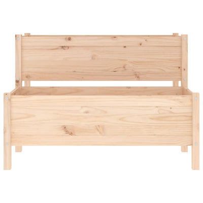 Kukkalaatikko 110x84x75 cm täysi mänty - Vuodevaatteet