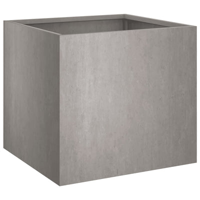 Kukkalaatikko 49x47x46 cm Corten teräs - Vuodevaatteet