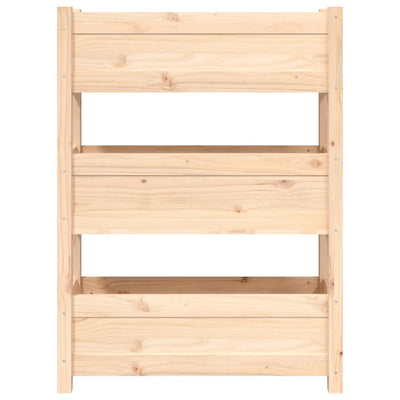 Kukkalaatikko 77x25x104,5 cm täysi mänty - Vuodevaatteet