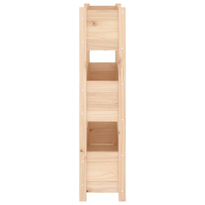 Kukkalaatikko 77x25x104,5 cm täysi mänty - Vuodevaatteet